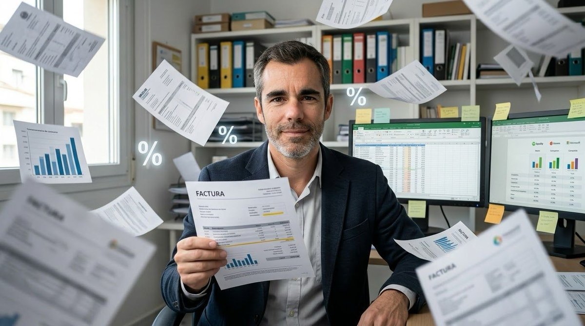 Foto de quien revisa tus facturas en CREZZE